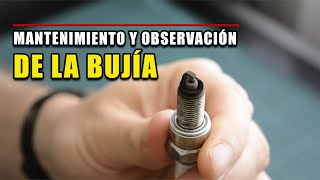 ¿Como ANALIZAR Y LIMPIAR la BUJIA de nuestra MOTO DR 150 O cualquier otra [upl. by Ahsoik]