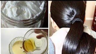 Magic Hair Growth Mask Egg ampYogurt Hair Mask انڈا دہی ماسک Shiny Silky Hair [upl. by Manon830]