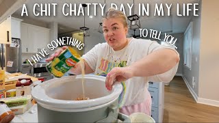 a chit chatty day in my little life HUGE ANNOUNCEMENT [upl. by Ainnat877]