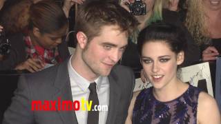 Kristen Stewart and Robert Pattinson quotBreaking Dawn Part 1quot World Premiere [upl. by Nuahsyt7]