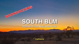 4K Free camping amp Scenic Freedom in Joshua Tree National Park [upl. by Hsejar]