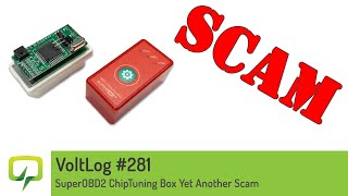 Voltlog 281  SuperOBD2 ChipTuning Box Yet Another Scam [upl. by Ahseekat]