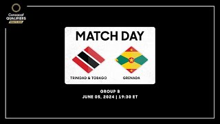 Trinidad amp Tobago vs Grenada  Concacaf Qualifiers  Road to 2026 [upl. by Kciredec]