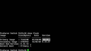 Update HP ProCurve switch software via TFTP [upl. by Ary998]