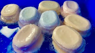 SOAKED SOAP  MUSHY SOAP  ASMR SOAP YARDLEY LONDON SOAP SETS acmp mushysoap soakedsoap yardley [upl. by Ruelu456]