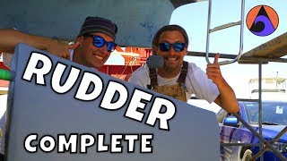 DIY Sailboat Rudder  Interprotect barrier coat Part 4 Ep 13 [upl. by Orsay]