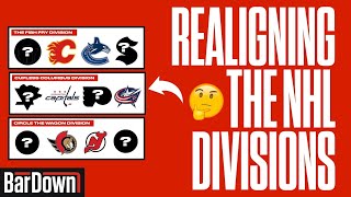 REALIGNING THE DIVISIONS IN NHL22  WHO WINS THE CUP [upl. by Arliene]