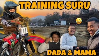 DIRTTEMPLE MA RACE KO PRACTICE WITH MAMA amp bhimhona DADA [upl. by Chenee224]