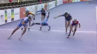 Jeux du Québec – 2017 02 26 – Patinage de vitesse Qualifications Courses solo [upl. by Adnauq]