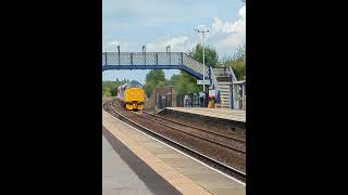 Europhoenix 37901 mirlees pioneer BR metals Mexborough train station 24724 trains trainspotting [upl. by Gerlac]