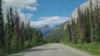 Maligne Lake Road in Jasper National Park Alberta Canada  July 11 2022 [upl. by Alvarez]