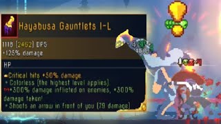 Hayabusa gauntlets VS the concierge  dead cells 5bc [upl. by Gery]