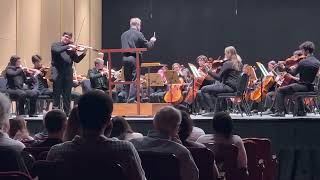 Forsyth Viola Concerto 1st movement Liam DeRosa and RIPYO Symphony Orchestra [upl. by Joshua]