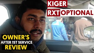 Kiger RXT Optional Owners Review  After First Service [upl. by Arodal788]