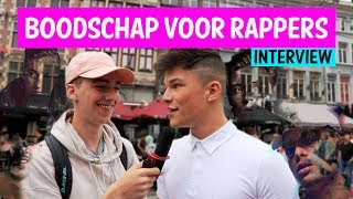 BERICHT VOOR RAPPERS interview [upl. by Aisorbma]