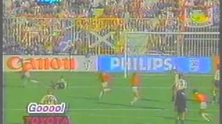 Costa Rica 1  0 Escocia Gol De Juan Cayasso Italia´90 [upl. by Cirdnek]