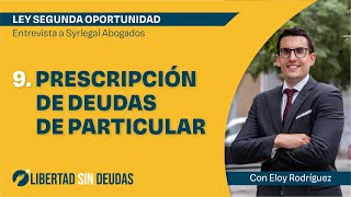 ¿Cuándo PRESCRIBEN las DEUDAS de un particular [upl. by Basham3]