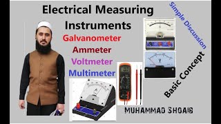 Electrical Measuring Instruments Lec10 Class1012 Current Electricity [upl. by Nauq269]