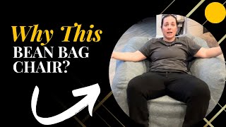 Review of Giant Bean Bag Chair with Pillow [upl. by Heise]