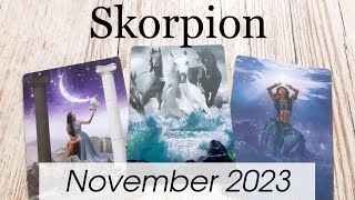 SKORPION  November 2023 🍁 Alles entwickelt sich zum Besten Regeneration amp Heilung  Tarot [upl. by Tildy412]