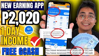 1 DAY  P2020 PAYOUT  EARN UNLIMITED P2000 GCASH  SECRET FREE GCASH SA GCASH APP  LEGIT NA APP [upl. by Kcirad]