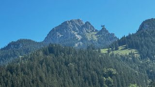 Rundsicht von Bayrischzell ua auf den Wendelstein [upl. by Pussej]