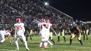 Paraclete at Narbonne football CIF State 1A regional bowl game [upl. by Yoj]