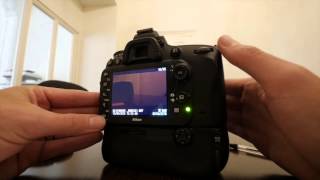 Nikon D600 Live Viewaperture settings problems [upl. by Immak433]