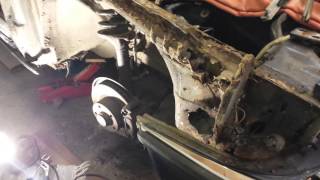 BMW 635 CSI Restoration  Walk Trough  Rust Problem  Front Wings [upl. by Aiynat670]