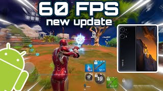 Fortnite Mobile 60 FPS NEW UPDATE Full length Gameplay on Poco F5 [upl. by Eceerehs]