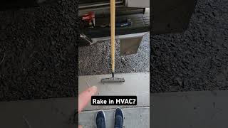 Use a rake to level your condenser pads [upl. by Oznerol851]