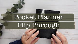 Moterm A7 Luxe Pocket Planner Flip Through [upl. by Edijabab717]