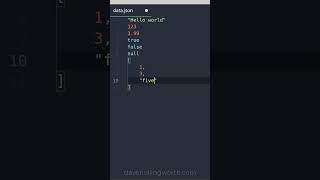 What is JSON json technology shorts [upl. by Roland185]
