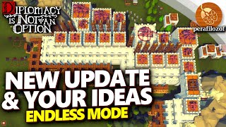 🏆 New update amp Your defense designs built in Diplomacy is Not an Option  Endless mode EP 10 [upl. by Cliff]