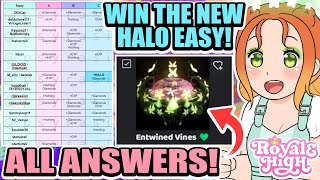 NEW FOUNTAIN STORY ANSWERS TO WIN THE FLOWERING HALO 2024 🏰 Royale High Roblox [upl. by Ordisi]