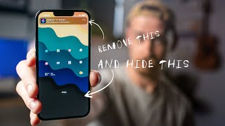 Remove Shortcut Banners and Hide the Dock on iOS 15 [upl. by Sauder]