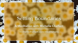 A Guided Meditation for Setting Boundaries [upl. by Cowden]