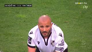 Jogada Quaresma Vitória SC 12 Tondela Liga 2021 25 [upl. by Juana741]