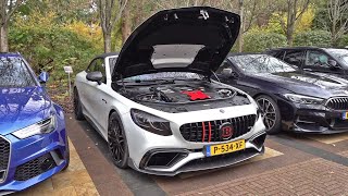 BRABUS Rocket 800 40L V8 BiTurbo S63 AMG Convertible  Revs amp Accelerations [upl. by Honig]