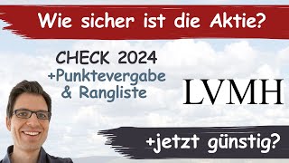 LVMH Aktienanalyse 2024 Wie sicher ist die Aktie günstig bewertet [upl. by Reynold931]