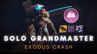 Solo GM Exodus Crash  Prismatic Warlock  Destiny 2 [upl. by Lonier]