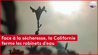 Face à la sécheresse la Californie ferme les robinets deau [upl. by Namrehs]