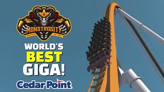 Cedar Points NEXT Coaster Concept  Monstrosity Cinematic Off Ride amp POV [upl. by Enohsal]