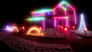 2013 Christmas Light Show  Christmas Vacation [upl. by Jecon]