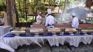 Iberostar Costa Dorada  BeachBBQ preperation [upl. by Atelra]