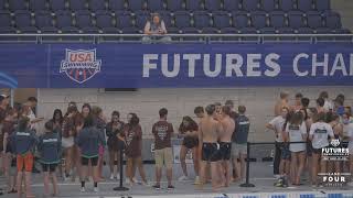 073121 USA Swimming Futures Championships Day 4 Evening Finals [upl. by Niamor]