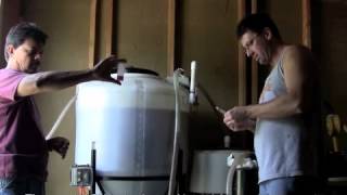 Home Biodiesel Lubbock Texas Scott Howard making home biodiesel [upl. by Zoha]