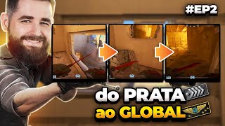 do PRATA ao GLOBAL CS2 2  Gameplay comentada na MIRAGE [upl. by Poore]