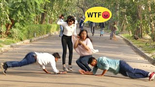 Pranam Bhabiji🙏Part2 Best Prank on Cute Girls😲 PrankBuzz [upl. by Erialb]