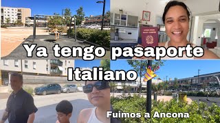 YA TENGO PASAPORTE ITALIANOVISITANDO ANCONA EMPEZO LA SERIE MAS ESPERADALILY CADRE [upl. by Blaire879]